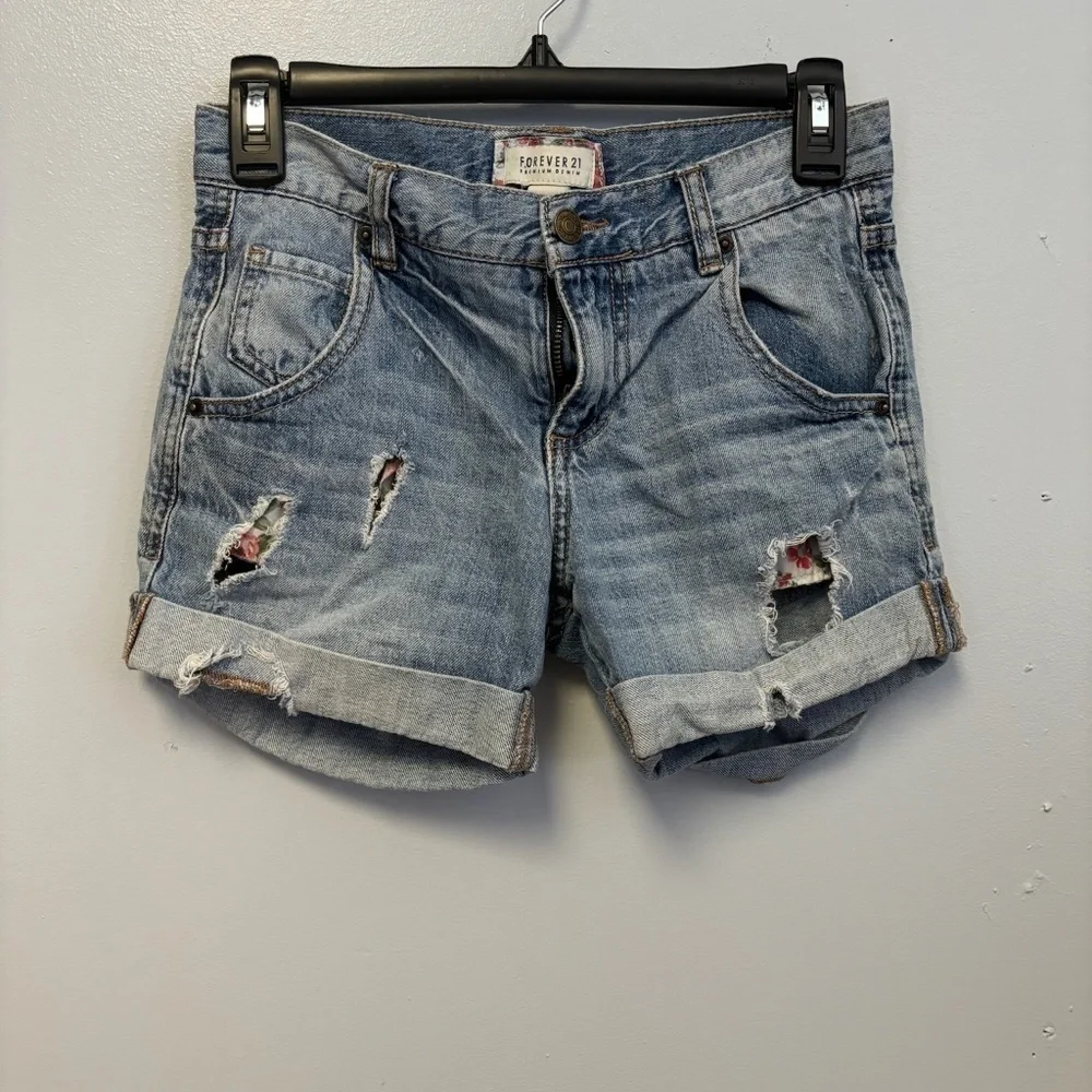 0424-58 forever 21 Denim Shorts